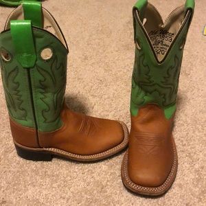 Children’s square toe cowboy boots